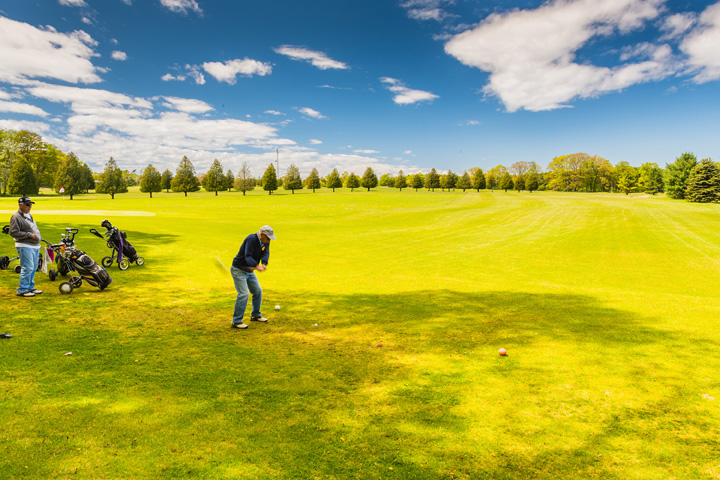 Deer Run Golf Course On Washington Island